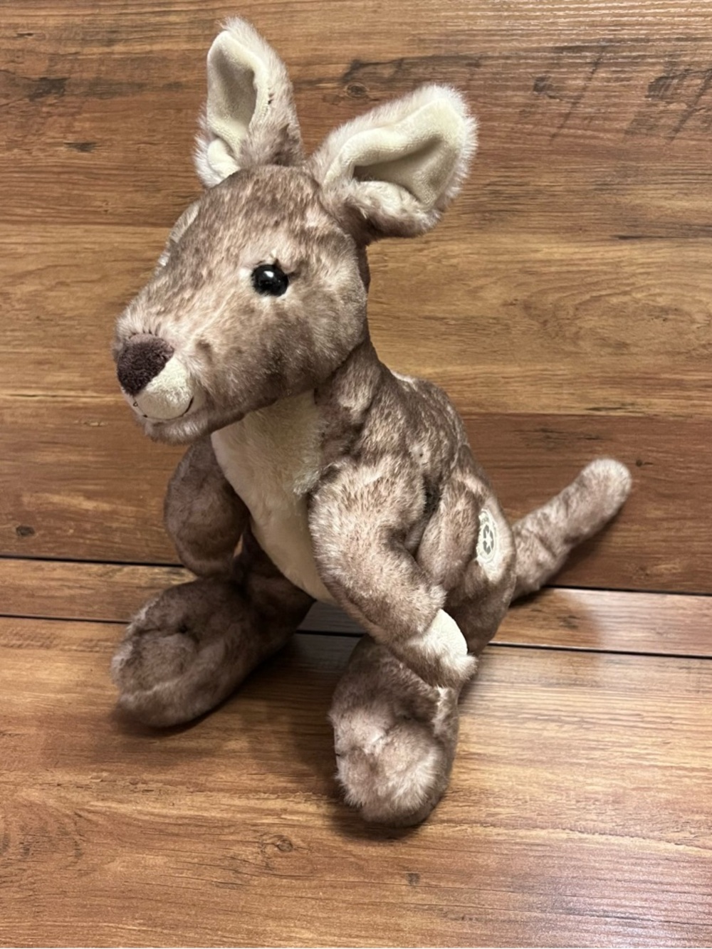 The Petting Zoo Kangaroo Wild Onez Zoo Animals, Kangaroo Plush Toy, 12 inches